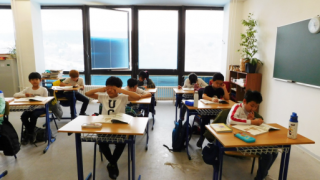 한글학교) 우리는 수업 중...